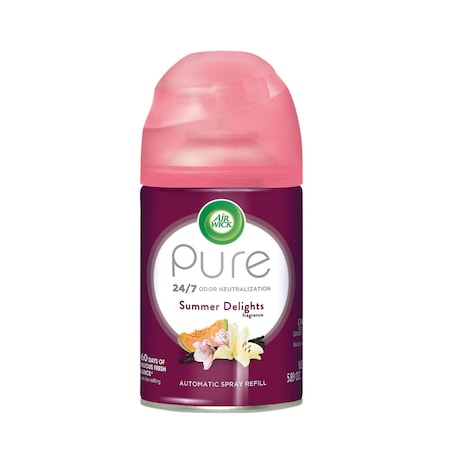 Air Wick Freshmatic Life Scents Ultra Refill, Summer Delights, 5.89 oz Aerosol Spray 62338-91101